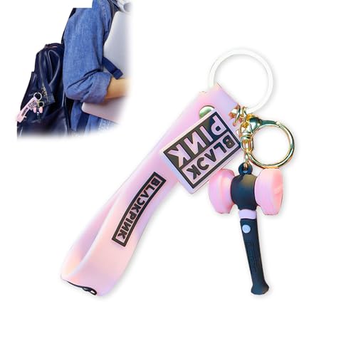 Thapncow Llavero Blackpink Lisa Accesorios Blackpink Llavero rosa Adecuado para...