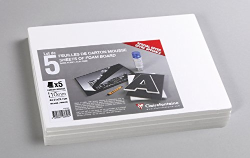 NBEADS 6 Pcs EVA Foam Sheets, 10 Mm Thick EVA Foam Pin Board Spreading