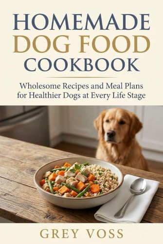Homemade Dog Food Cookbook: Wholesome Recipes and Meal Plans for Healthier Dogs at Every Life Stage