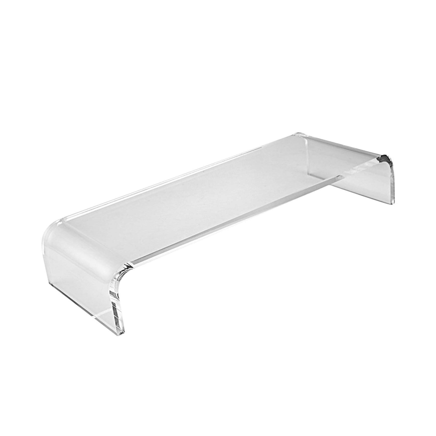 Rehausseur écran acrylique transparent support moniteur clavier