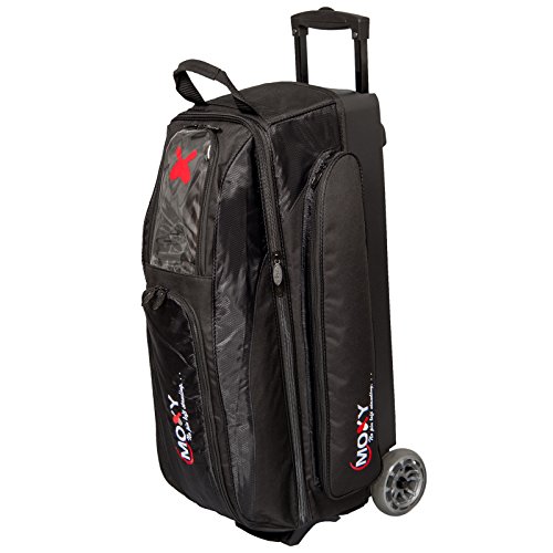 Bowlerstore Products Moxy Blade Triple Roller Bowling Bag - Black