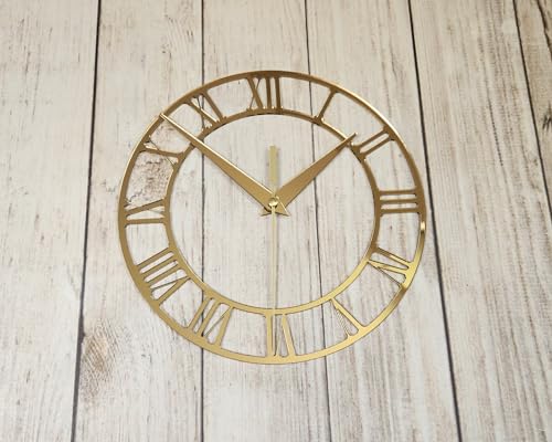 Cadran classique doré pour résine rigide anti bulles 20 cm