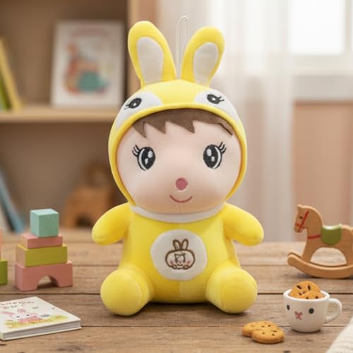 Image of Pookie Cartoon Soft Toy for Kids - Ultra Soft Plush Bear Doll | Cute & Cuddly Stuffed Character Toy for Boys & Girls