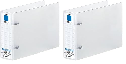 コクヨ 伝票ファイル PP表紙 2穴 入出金伝票用 300枚収容 フ-DN30N (× 2)