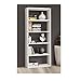 Giò Luxury Libreria Bianco Frassinato, Stile Moderno, In Mdf Laminato - Mis. 89 X 30 X 218