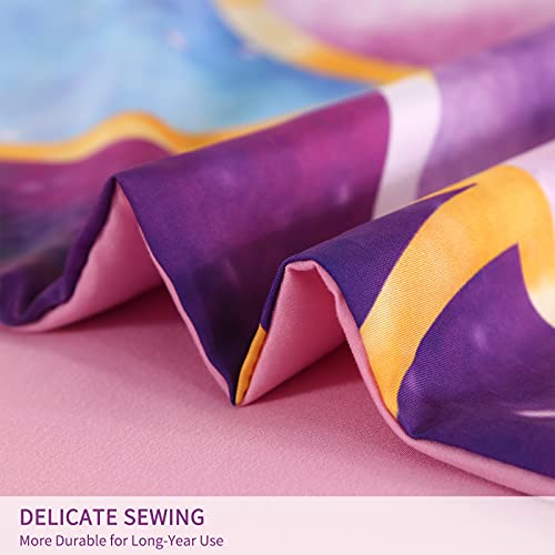 ENJOHOS-3Pcs-Purple-Blue-Mermaid-Scale-Bedding-Set-3D-Sparkly-Gold-Lines-Girls-Fairytale-Mermaid-BedSet-Super-Soft-Breathable-and-Comfortable-Girls-BeddingFull-1Duvet-Cover2-Pillowshams 41gUwfGHHYL