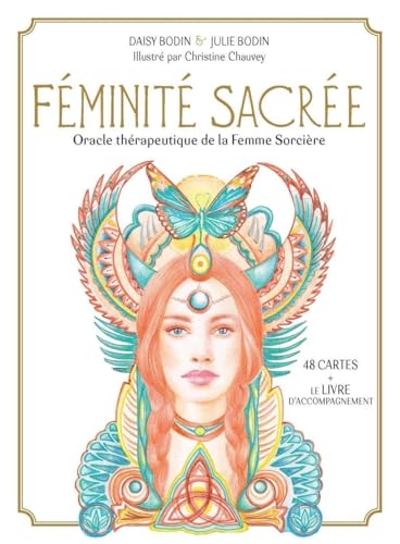 Féminité sacrée. Oracle thérapeutique de la Femme Sorcière. 48 cartes oracle + le livre d'accompagnement