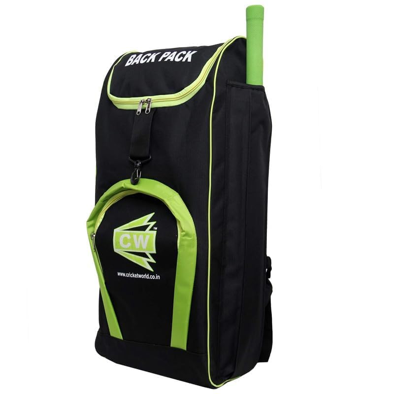 Kit de cricket para niños CW BACKPAK que soluciona el transporte del bate de forma cómoda 5