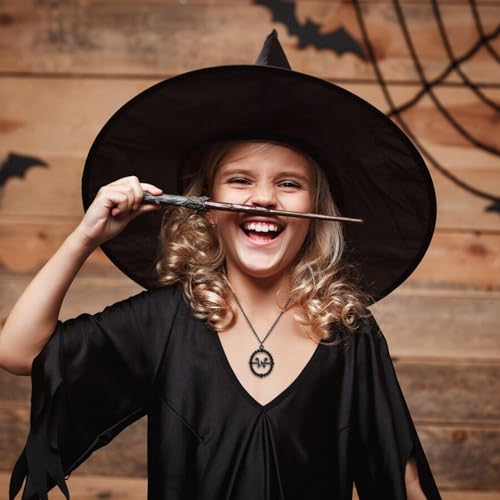 Fun-Plus Wednesday Addams Costume Necklace for Halloween Cosplay, Party, Birthday - Letter W Decorations Favors for Women3