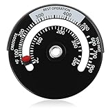Termómetro Magnético Termómetro Magnético Indicador De Temperatura Del Horno Para Estufa De Leña, Estufa De Gas