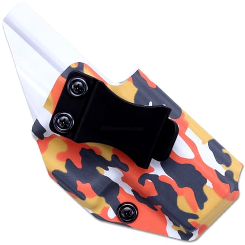 Image of KYDEX Sheet - (Infused Print) - (12in x 12in) - (Woodland Campfire Camo) - (1 Sheet) - (for Holster Making & Hobby) - (USA Made)