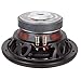 Alphasonik HSW208 Hyper 200 Series 8” 600 Watts Max / 200 Watts RMS Single 4 Ohm Car Subwoofer Stamped Alpha Steel Basket with High Grade Magnet Non Pressed Paper Cone Audio Speaker Bass Sub Woofer
