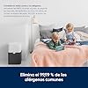 BLUEAIR Purificador de aire Blue Pure 221 HEPASilent, purificador de aire para estancias hasta 125m², color Dark Shadow (gris) #1
