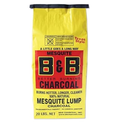 B&B Charcoal Mesquite Lump Charcoal