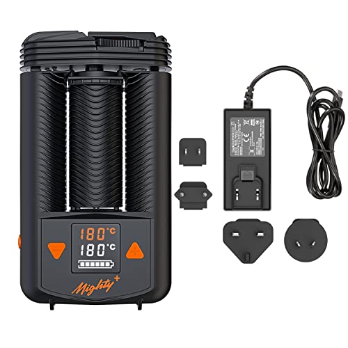 Mighty+ (Plus) Vaporizer and Official Storz & Bickel USB-C 45W Supercharger Bundle.
