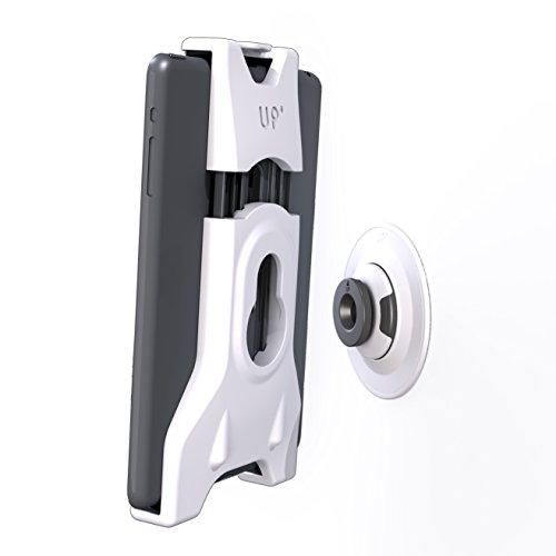 UP155 Set für Tablet Ps: Universalhalterung Bildschirmdiagonalen von 18cm (7 Zoll) bis 30cm (12 Zoll), inkl. flacher Klebe-Wandhalterung