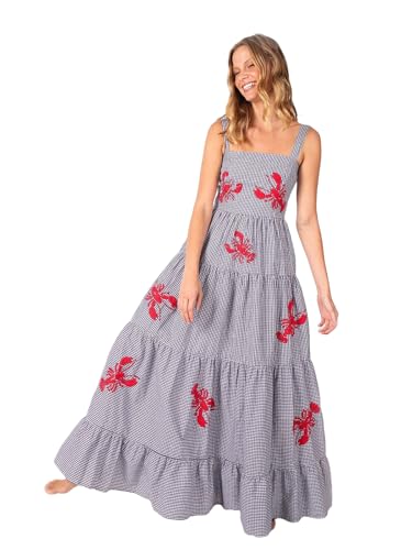 Robe longue bohème brodée pour rester fraîche et élégante sous la chaleur