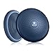 BODYMATE Cojín de Equilibrio con bombín, diámetro 34 cm | Cojín propioceptivo, cojín inestable, cojín Hinchable | Entrenamiento de Tronco, Espalda, Fitness, rehabilitación, coordinación