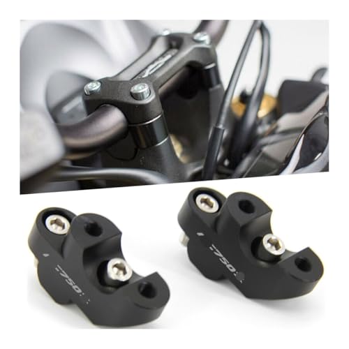 Adaptador abrazadera manillar de 30 mm para eliminar el dolor de espalda en moto 2