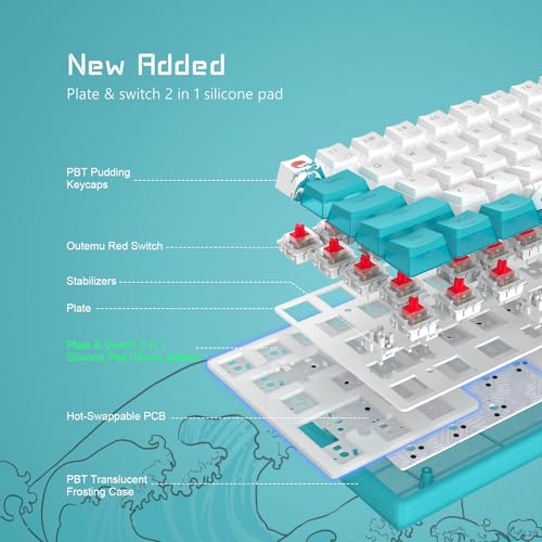 Womier TC-BQCHENG-HONG 60% Percent Keyboard thumb #4