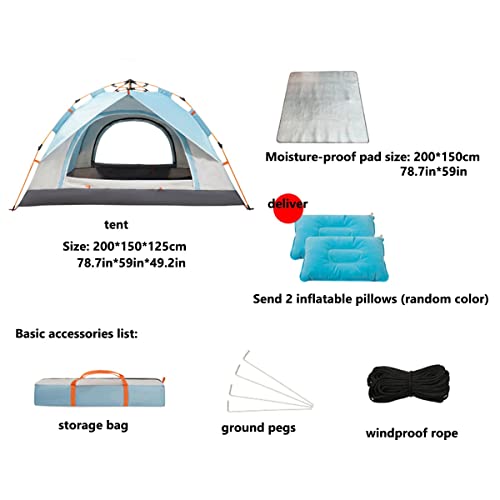 Carpa para Camping para 1-2 Personas con Bolsa de Transporte miniatura 2