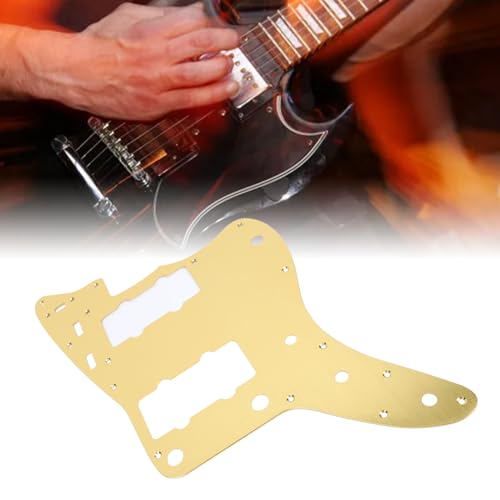 Pickguard alu Jazzmasters doré pour scène et studio