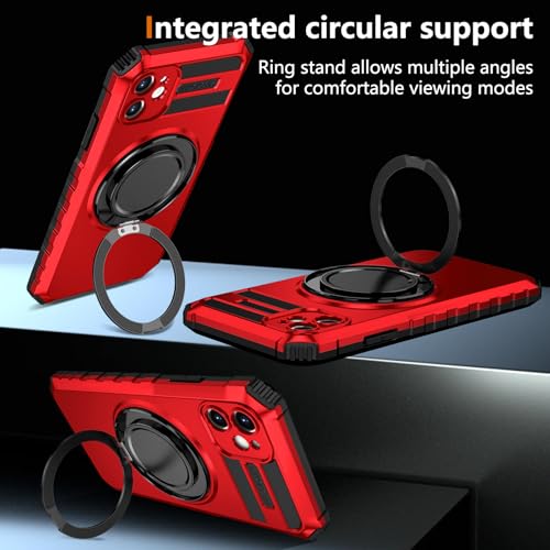 Funda iPhone 11 para evitar caídas con soporte magnético YOUULAR 6