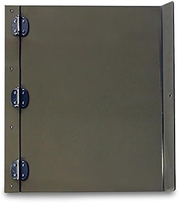 Magnaflap Door, Hinged Pet Door, Energy Efficient, Easy to Install, Tinted Polycarbonate, Stainless Steel Hinges, Weather Resistant, Indoor Or Outdoor Use, for Large Dogs, Large Size