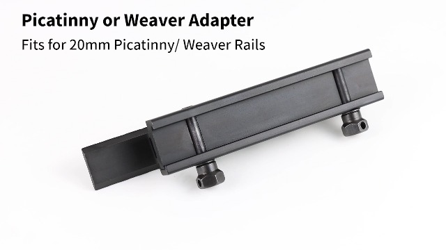 Misuratore Picatinny Cannocchiale Tattico 8 Slot Basso Profilo Da 20 Mm - Foto 10