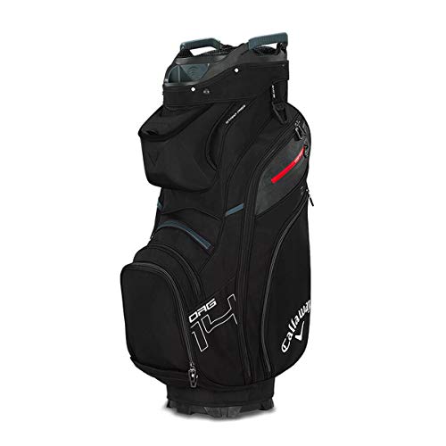 Callaway Golf 2019 Org 14 Cart Bag, Black/Titanium/White