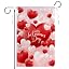sweet love garden flag