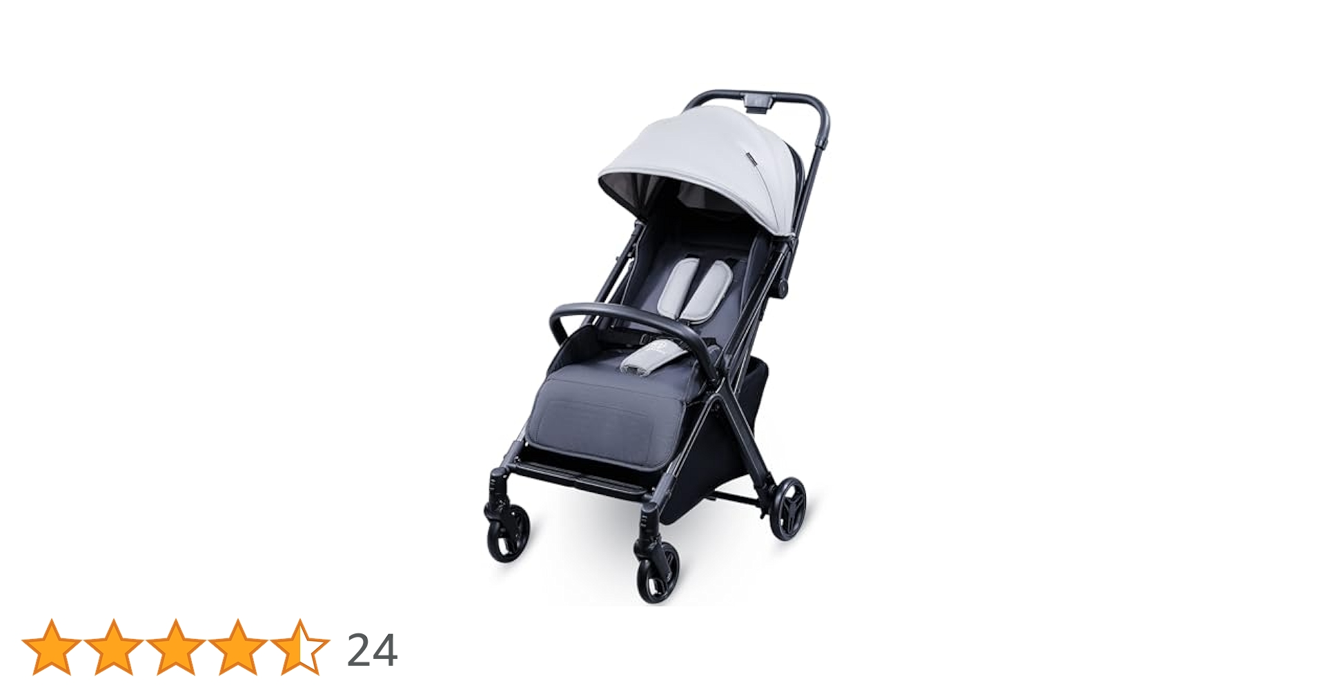 pepipapo ブラックベビーカー折りたたみさ式 Amazon.co.jp