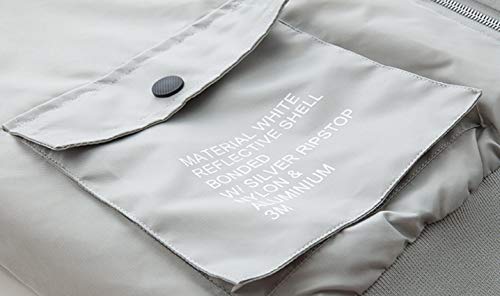 Coriresha Mens Apollo Nasa Patches Slim Fit Bomber Jackets Windbreaker #TOP3