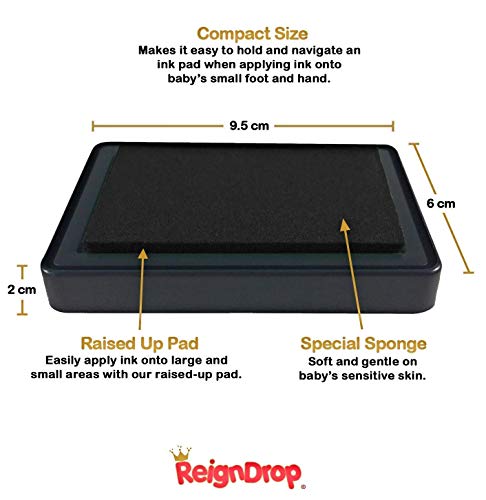 ReignDrop Ink Pad For Baby Footprint & Handprint - Image 3