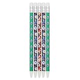 Vera Bradley Mechanical Pencil Set of 5, Pencils Take 0.7mm Lead (Summer 24 Medley)