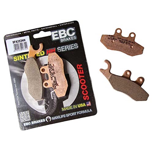 Plaquettes de frein Scooter EBC fritté or la qualité haut de gamme