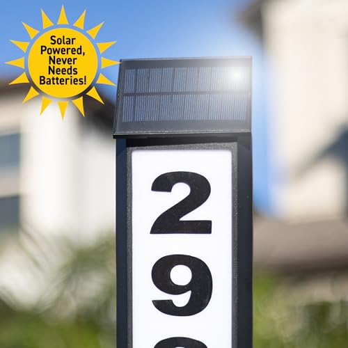 Ontel SBTAL-MC4 Sensor Brite Solar Powered Address Light thumb #6