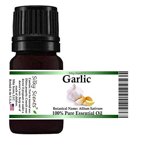 Aceite esencial de ajo (Allium Sativum) 100% puro y natural con tapa certificada resistente a los niños, 4 onzas líquidas