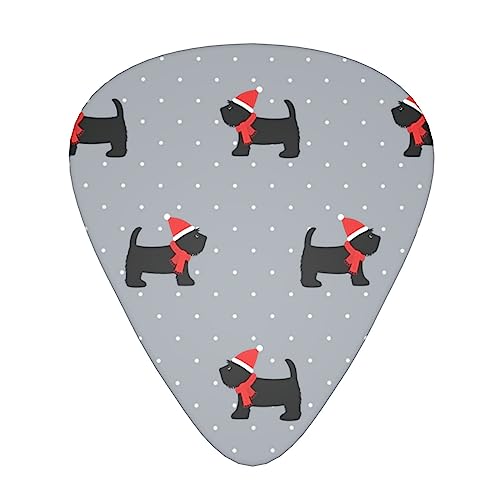 Médiators de Noël en forme de chiens mignons – 12 médiators tendance et durables dans une boîte pour ukulélé guitare électrique basse - Les Beatles, Paul McCartney, John Lennon, RIngo Starr, George Harrison Médiators de Noël en forme de chiens mignons - 12 médiators tendance et durables dans une boîte pour ukulélé guitare électrique basse