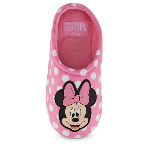 Disney Ladies Minnie Mouse Clog Slippers - Ladies Classic Minnie Mouse Slip On Clog Slippers Soft House Slippers3