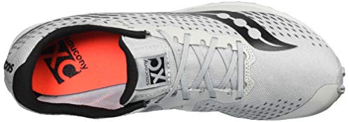 Saucony Kilkenny Xc 8 Cross Country Tênis de corrida feminino, Liga/Preto, 10