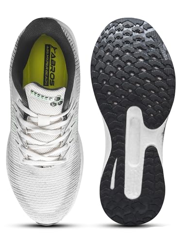 Image of ABROS Sports Shoes for Men's Upper Mesh with ETPU Sole Lace-Ups Comfortable Lightweight Shoes