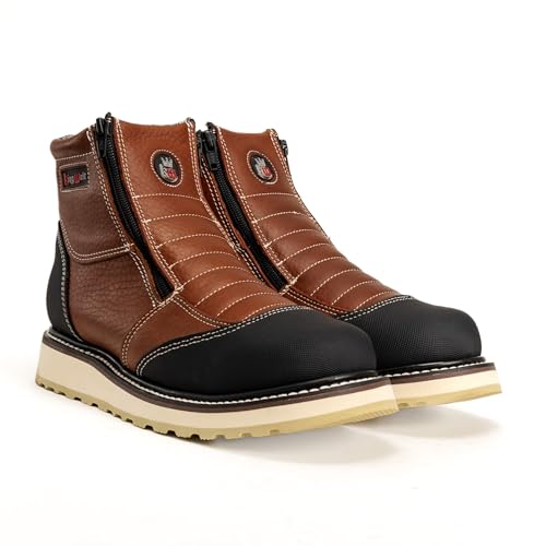Image of King Welt Ultra Flex 6 inch 337 Zipper Double Density Lightweight Men Work Boots