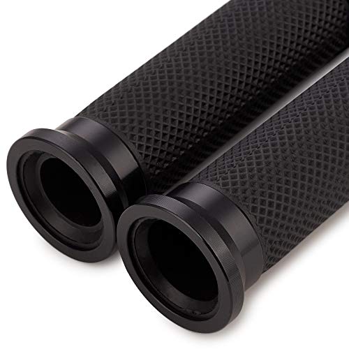 DKMOTORK 0186 Motorcycle Handlebar Grips 22/24mm for Pit Dirt Bike Honda Black - Thumbnail 6