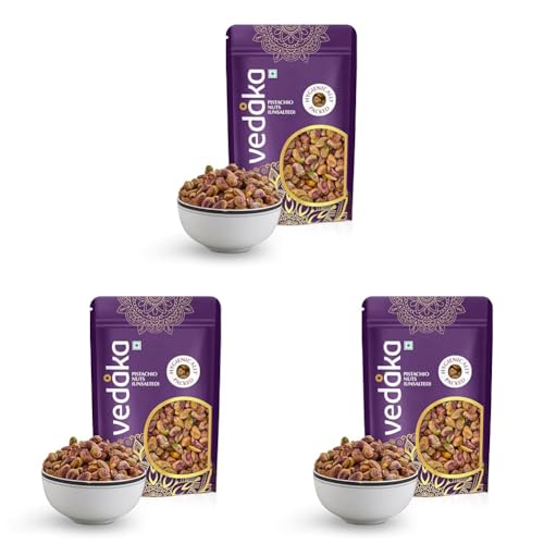 Image of Amazon Brand - Vedaka Whole California Pista Kernels | 250G | Unsalted | Without Shell (Pack of 3)