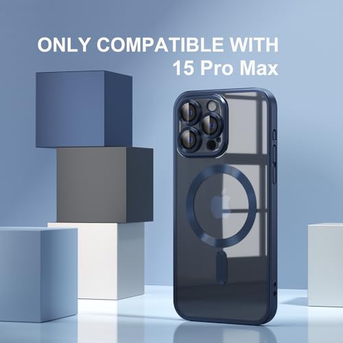 Image of Misea Magnetic for iPhone 15 Pro Max Case Compatible with MagSafe