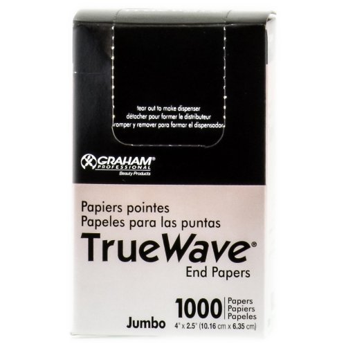 Graham Professional True Wave End Papers - 1000 Count by Graham Professional