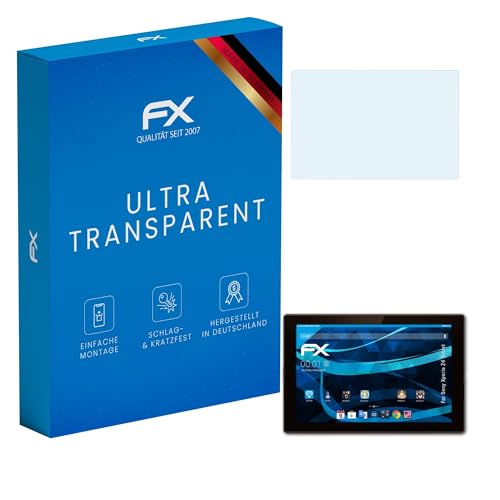 atFoliX Lámina Protectora de Pantalla compatible con Sony Xperia Z4 Tablet Película Protectora, ultra transparente FX Protector Película (2X)
