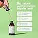 Uncle Harry's Natural & Fluoride-Free Remineralization Liquid for Tooth Enamel - Freshens Breath & Strengthens Teeth (1 oz Glass Dropper)