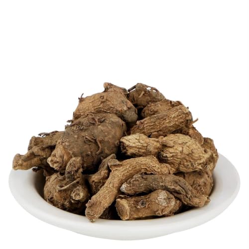 Image of Kritanjali Creations Narkachur Kali Haldi Nar Kachur Curcuma Zerumbet Zedoary Root Black Turmeric Whole Root, Natural Raw Additive-Free, 100% Pure Curcuma Caesia, 900GM